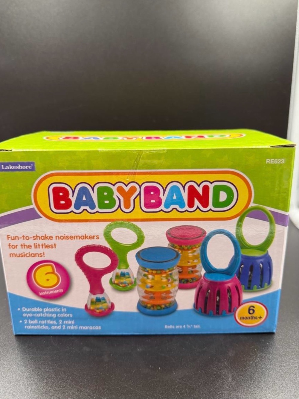 BabyBand Colorful Rattle & Shaker Set by Lakeshore - Multicolor
